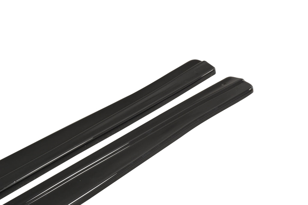 Maxton Design Seitenschweller Ansatz passend für BMW M2 F87 COUPE schwarz Hochglanz