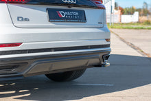 Laden Sie das Bild in den Galerie-Viewer, Maxton Design Heck Ansatz Flaps Diffusor passend für Audi Q8 S-line schwarz Hochglanz