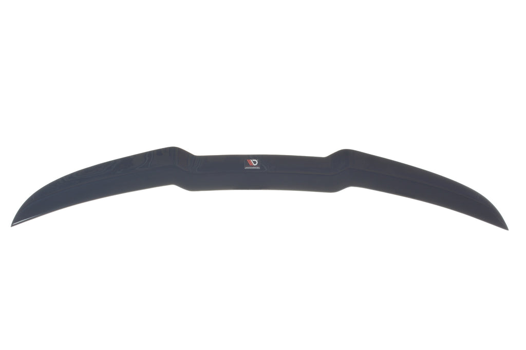 Maxton Design Spoiler CAP passend für Audi RS4 B9 Avant schwarz Hochglanz