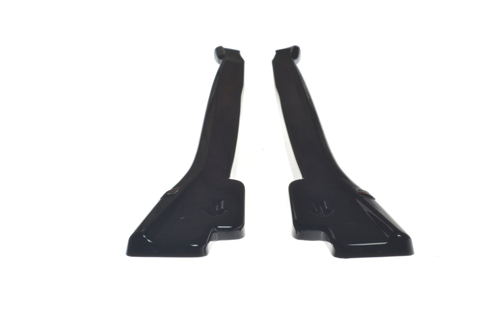 Maxton Design Seitenschweller Ansatz passend für BMW X5 G05 M Paket schwarz Hochglanz