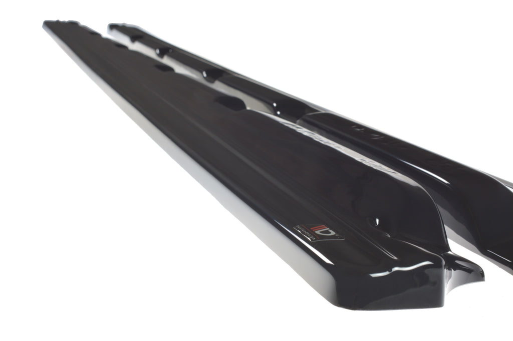 Maxton Design Seitenschweller Ansatz passend für passend für VW GOLF 7 FL STANDARD schwarz Hochglanz schwarz Hochglanz
