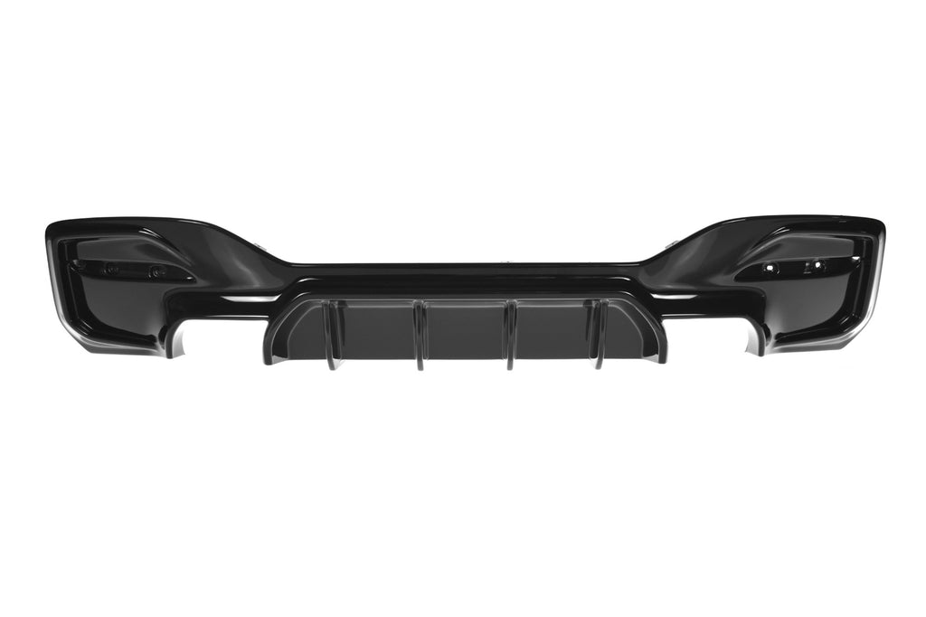 Maxton Design Diffusor Heck Ansatz passend für Bmw 1 F20/ F21 Facelift M-Power schwarz Hochglanz