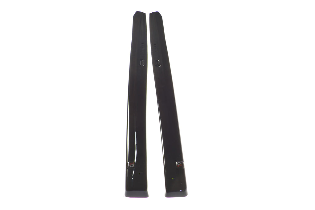 Maxton Design Seitenschweller Ansatz passend für V.1 BMW M3 F80 schwarz Hochglanz