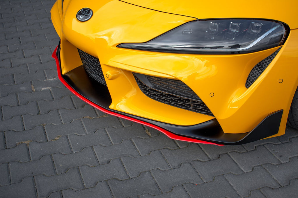 Maxton Design Front Ansatz passend für V.3 Toyota Supra Mk5
