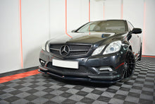 Laden Sie das Bild in den Galerie-Viewer, Maxton Design Front Ansatz passend für  Mercedes-Benz E-Klasse W207 Coupe AMG-Line schwarz Hochglanz