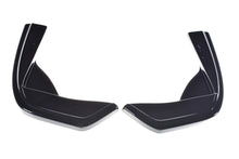 Laden Sie das Bild in den Galerie-Viewer, Maxton Design Heck Ansatz Flaps Diffusor passend für MERCEDES- BENZ C43 AMG W205 schwarz Hochglanz