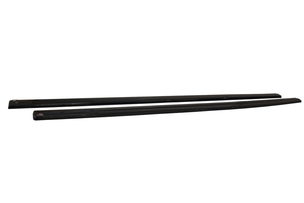 Maxton Design Seitenschweller Ansatz passend für Audi RS5 F5 Coupe schwarz Hochglanz