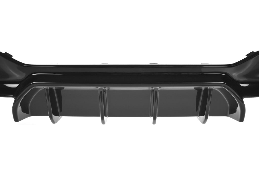 Maxton Design Diffusor Heck Ansatz passend für Bmw 1 F20/ F21 Facelift M-Power schwarz Hochglanz