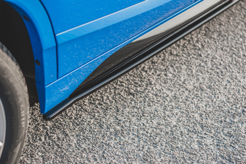 Maxton Design Seitenschweller Ansatz passend für BMW X2 F39 M-Paket schwarz Hochglanz