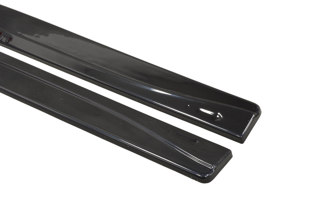 Maxton Design Seitenschweller Ansatz passend für BMW M4 F82 schwarz Hochglanz