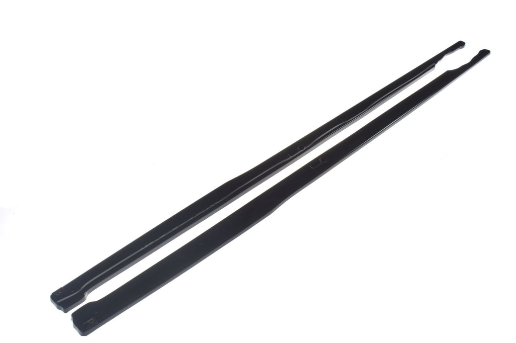Maxton Design Seitenschweller Ansatz passend für Volkswagen Passat R-Line B8 schwarz Hochglanz