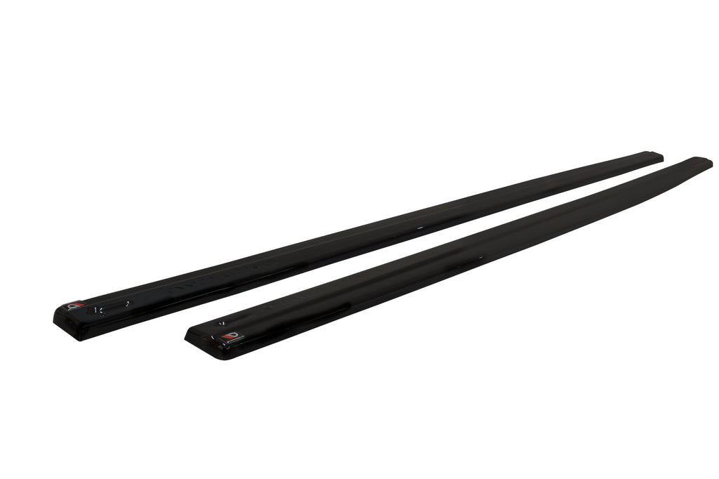 Maxton Design Seitenschweller Ansatz passend für Audi RS5 F5 Coupe schwarz Hochglanz