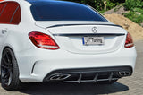 Ingo Noak Gefräßter Heckansatz für Mercedes Benz C43 AMG, W205