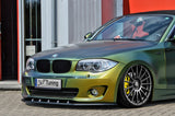 Ingo Noak CUP Frontspoilerlippe gefertigt für BMW 1er E82/E88