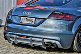 Ingo Noak Gefräßter Heckansatz mit Finnen für Audi TTS, 8J