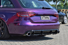 Laden Sie das Bild in den Galerie-Viewer, Ingo Noak Gefräßter Heckansatz  mit Finnen für Audi A4 / B8
