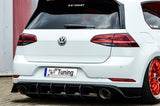 Ingo Noak Gefräßter Heckansatz mit Finnen für VW Golf 7 GTI TCR