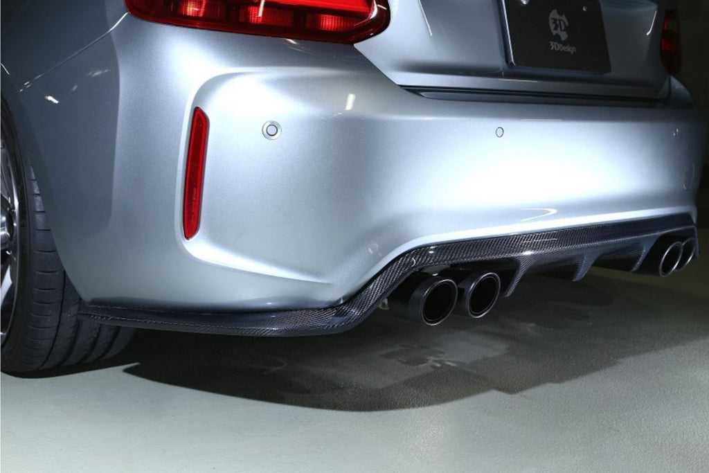 3DDesign Carbon Diffusor für BMW F87 M2 - Type 2