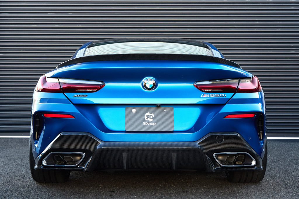 3DDesign Carbon Diffusor für BMW G14 G15 M850i (OE Auspuff)