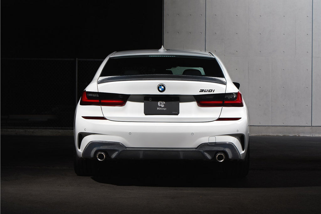 3DDesign Carbon Diffusor für BMW G20 mit M-Paket für AGA mit 2 Endrohren