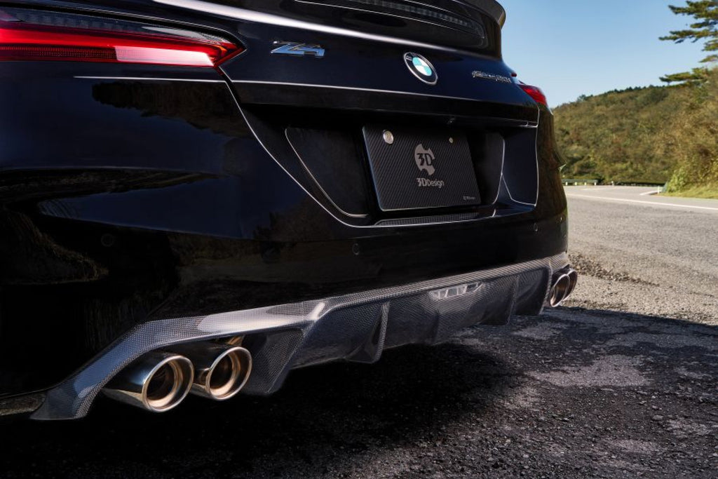 3DDesign Carbon Diffusor für BMW G29 Z4 M40i (4 Endrohre)