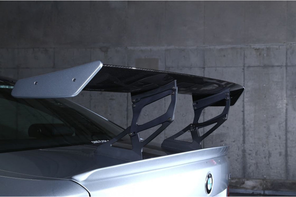 3DDesign Carbon Heckflügel für BMW F87 M2 - Alu Legs Extension