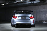 3DDesign Carbon Heckflügel für BMW F87 M2 - Alu Legs Extension