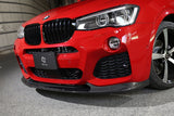 3DDesign Carbon Frontlippe für BMW X4 F26 mit M-Paket