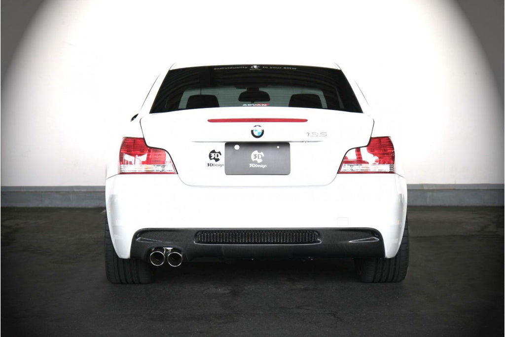 3DDesign Carbon Diffusor für BMW 1er E82 mit M-Paket