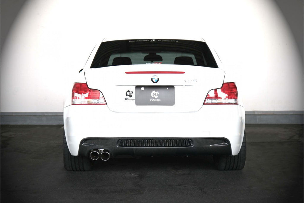 3DDesign Carbon Diffusor für BMW 1er E82 mit M-Paket