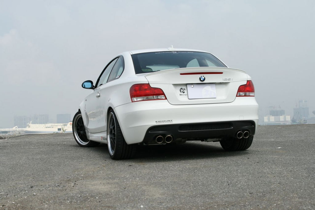 3DDesign Carbon Diffusor für BMW 1er E82 mit M-Paket für Duplex AGA