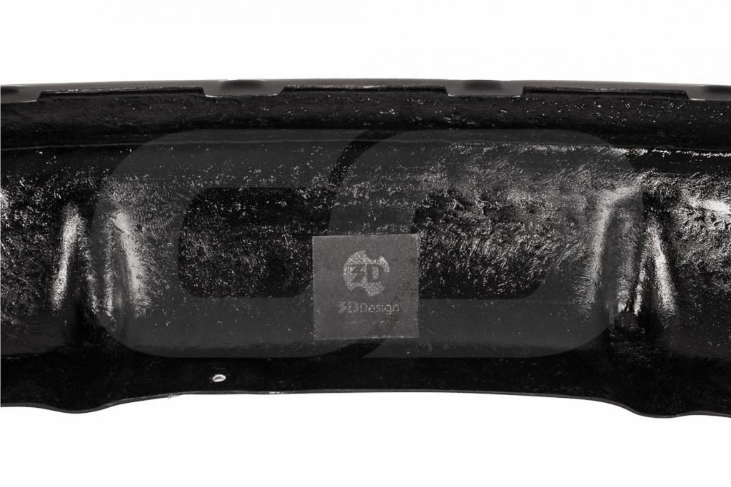 3DDesign Carbon Diffusor für BMW 4er F32 F36 mit M-Paket mit Duplex AGA (435i)