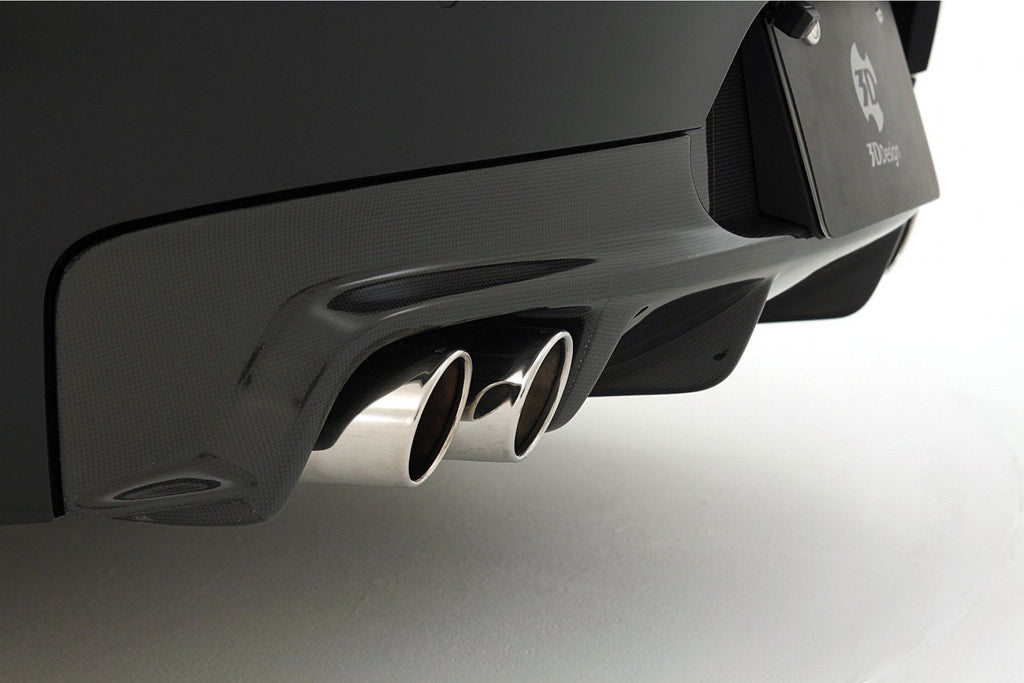 3DDesign Carbon Diffusor für BMW Z4 E89 mit M-Paket Duplex AGA