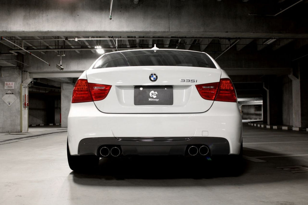 3DDesign Carbon Diffusor für BMW 3er E90 E91 mit M-Paket für Duplex AGA (335i)