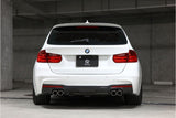3DDesign Carbon Diffusor für BMW 3er F30 F31 mit M-Paket für Duplex AGA (320i, 328i)