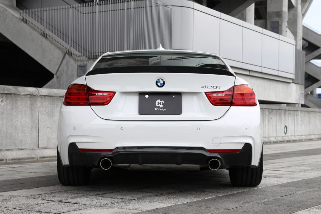 3DDesign Carbon Diffusor für BMW 4er F32 F36 mit M-Paket (435i)