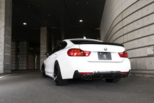 Laden Sie das Bild in den Galerie-Viewer, 3DDesign Carbon Diffusor für BMW 4er F32 F36 mit M-Paket mit Duplex AGA (420i, 428i)
