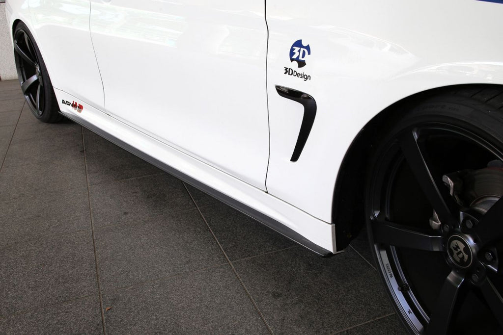 3DDesign Carbon Seitenschweller für BMW 4er F36 mit M-Paket