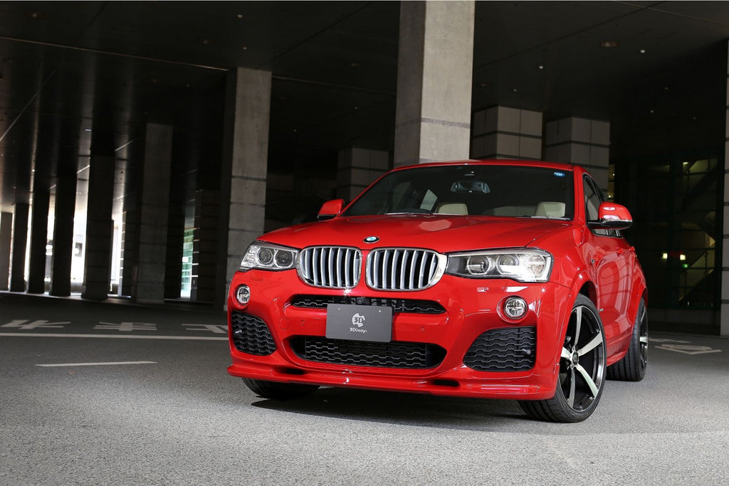 3DDesign PUR Frontlippe für BMW F26 X4 mit M-Paket