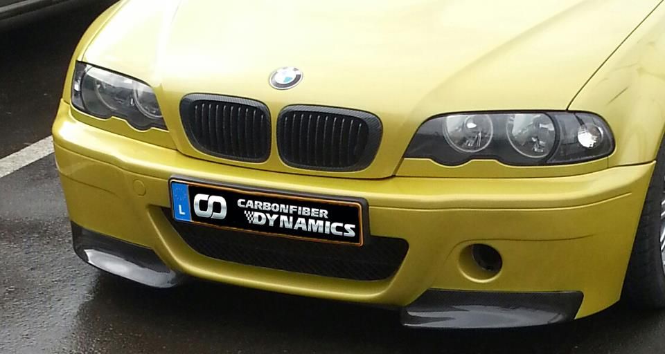 Scope Carbon Frontsplitter für BMW E46 M3 original CSL Frontschürze