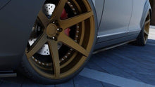 Laden Sie das Bild in den Galerie-Viewer, Maxton Design Seitenschweller Ansatz passend für MERCEDES S-KLASSE W221 LONG schwarz Hochglanz