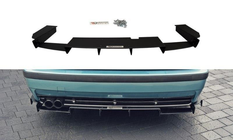 Maxton Design Diffusor Heck Ansatz passend für Heckschürze passend für BMW M3 E36