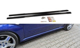 Maxton Design Seitenschweller passend für Diffusers Ford Focus RS Mk1 schwarz Hochglanz