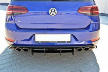 Laden Sie das Bild in den Galerie-Viewer, Maxton Design Diffusor Heck Ansatz passend für Heckschürze passend für VW GOLF 7 R FL