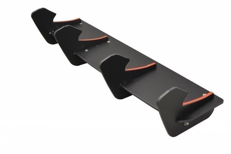 Maxton Design Diffusor Heck Ansatz passend für Heckschürze passend für VW GOLF 7 R FL