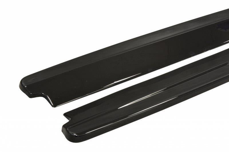 Maxton Design Seitenschweller Ansatz passend für Ford Mustang GT Mk6 schwarz Hochglanz