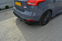 Laden Sie das Bild in den Galerie-Viewer, Maxton Design Diffusor Heck Ansatz passend für Ford Focus ST Mk3 FL (RS-Look) schwarz Hochglanz