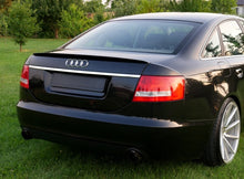 Laden Sie das Bild in den Galerie-Viewer, Maxton Design Spoiler CAP passend für Audi A6 S-line C6 Limousine schwarz Hochglanz