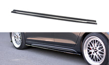 Laden Sie das Bild in den Galerie-Viewer, Maxton Design Seitenschweller Ansatz passend für VW GOLF 6 GTI/ GTD schwarz Hochglanz