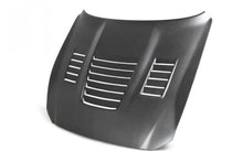 Laden Sie das Bild in den Galerie-Viewer, Anderson Composites Trockencarbon Motorhaube für Ford Shelby Gt350 2015-2019 Style